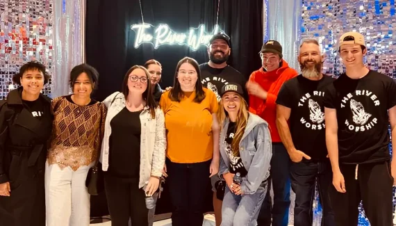 Young adults and church members during special gatherings at First Baptist Church Port Hope